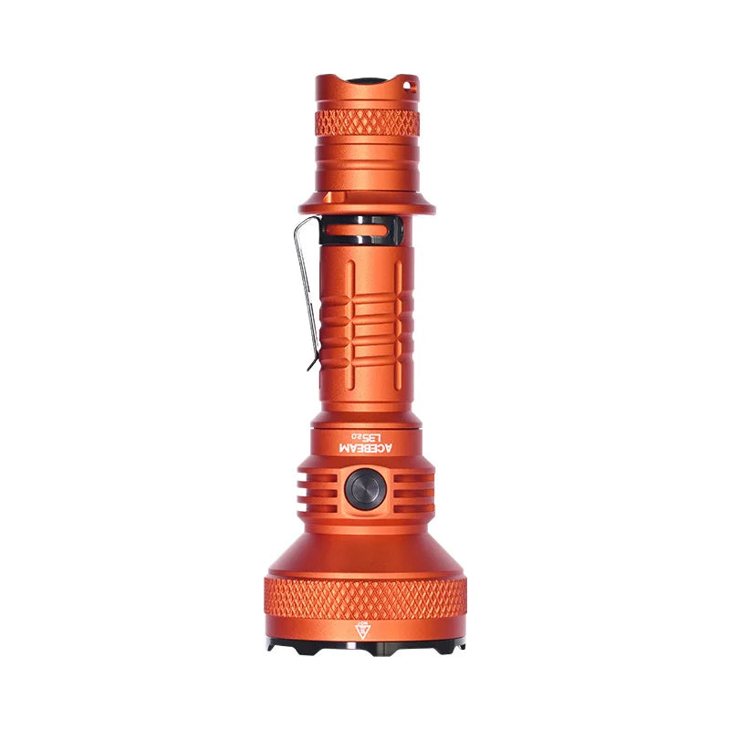 ACEBEAM L35 2.0 Tactical Flashlight 5000LM Super Bright 650M Long Range XHP70.3 HI LED Flashlights with Dual Switch
