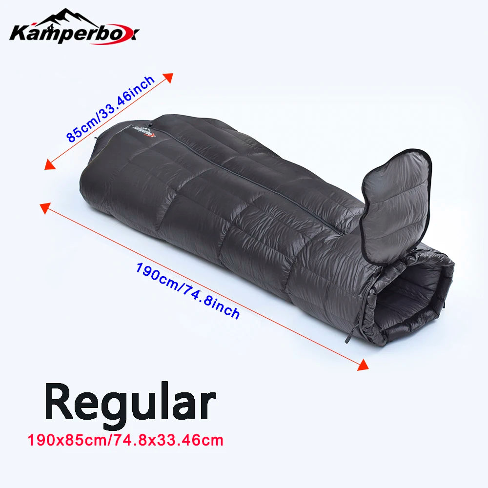 Kamperbox Winter Sleeping Bags Camping Down Sleeping Bags Winter Outdoor Ultralight Sleeping Bags Camping Equipments