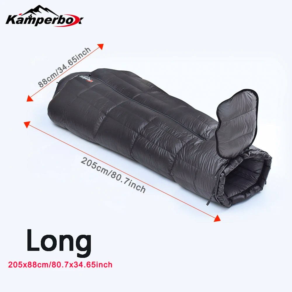 Kamperbox Winter Sleeping Bags Camping Down Sleeping Bags Winter Outdoor Ultralight Sleeping Bags Camping Equipments
